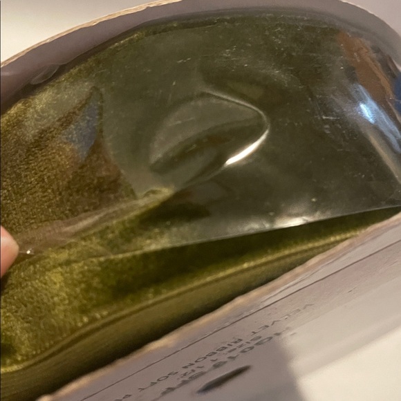 Ballard Designs Velvet Ribbon Soft Pine Green 10 yards 1-1/2” W - Picture 3 of 5